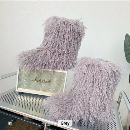 Mean one fur boots - kids and adult