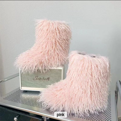 Mean one fur boots - kids and adult
