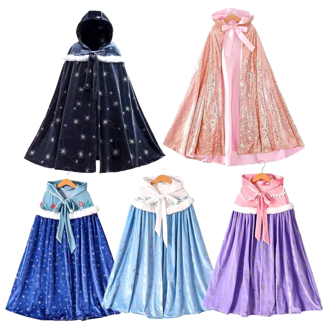 Princess hooded cape