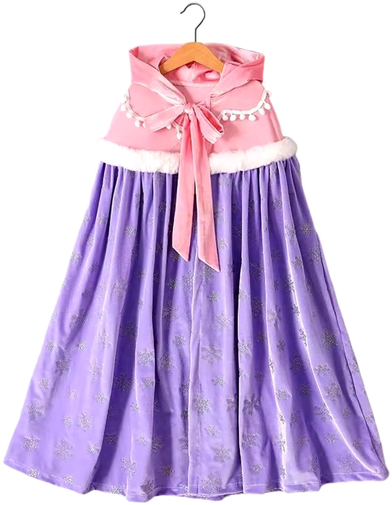 Princess hooded cape