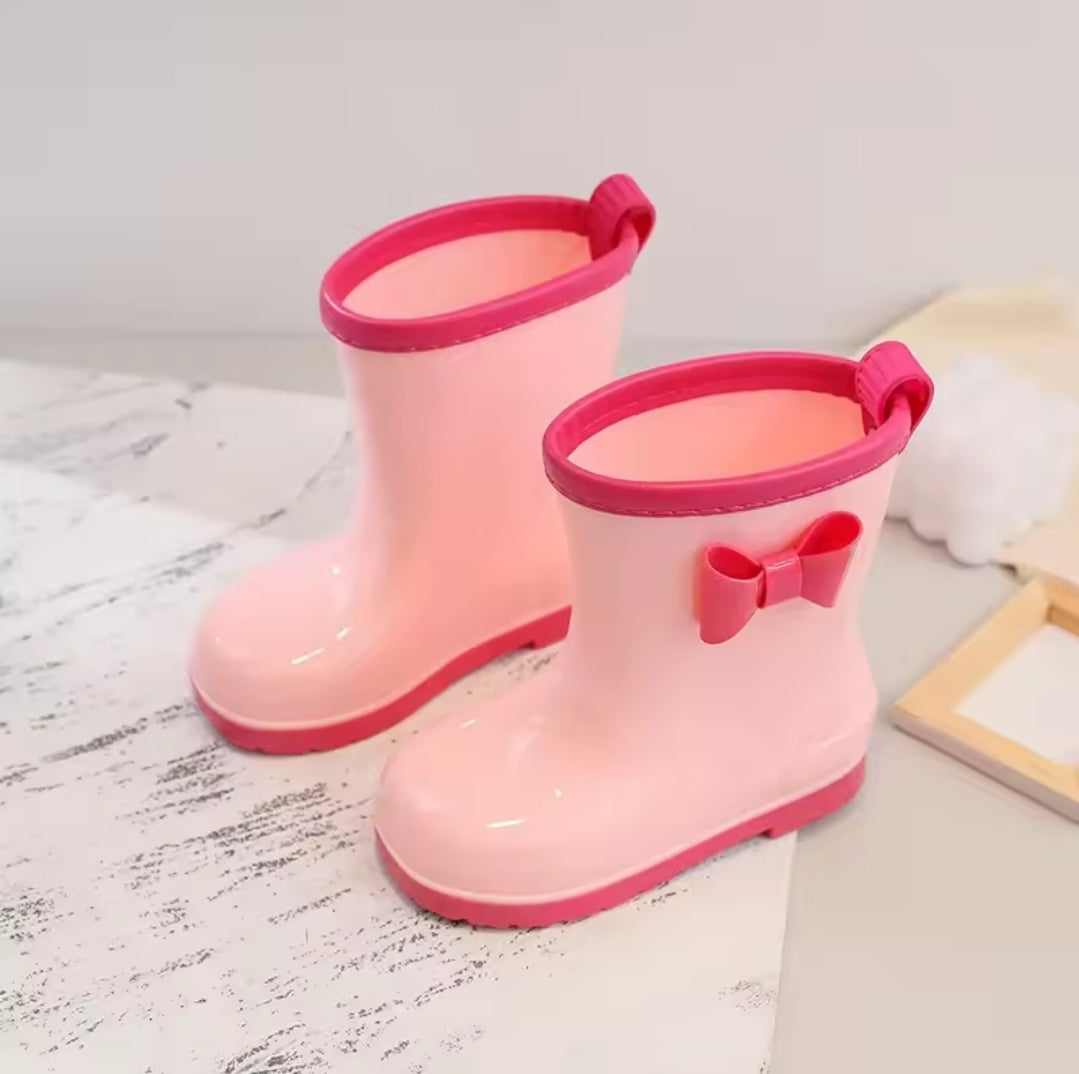 Put a Bow on it rainboots