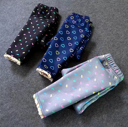 Fleece lined leggings (Prints)