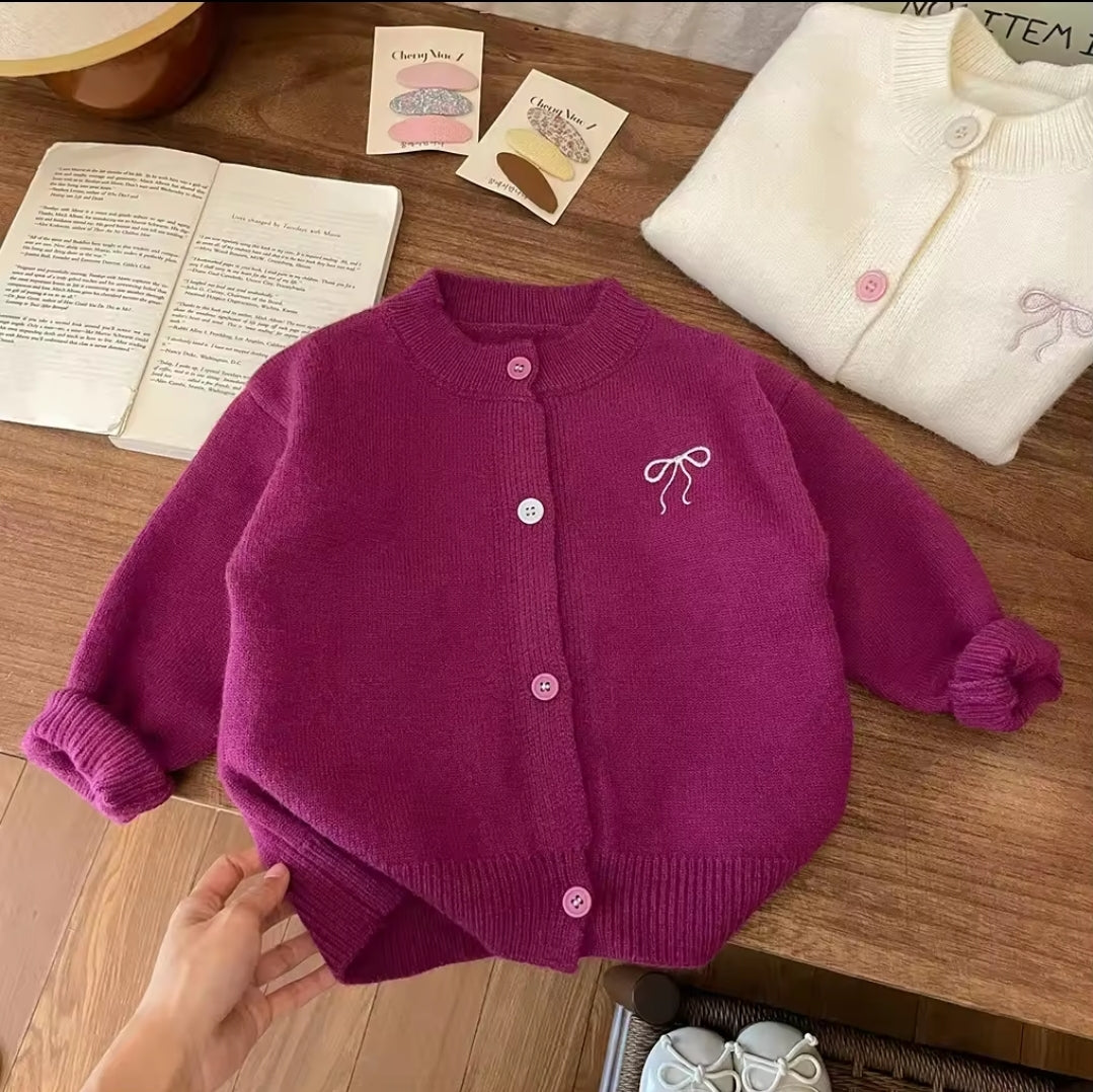 Put a bow on it cardigan