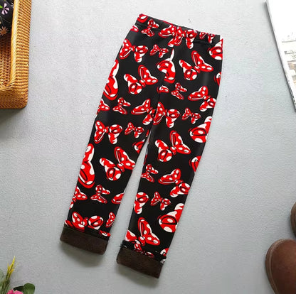 Fleece lined leggings (Prints)