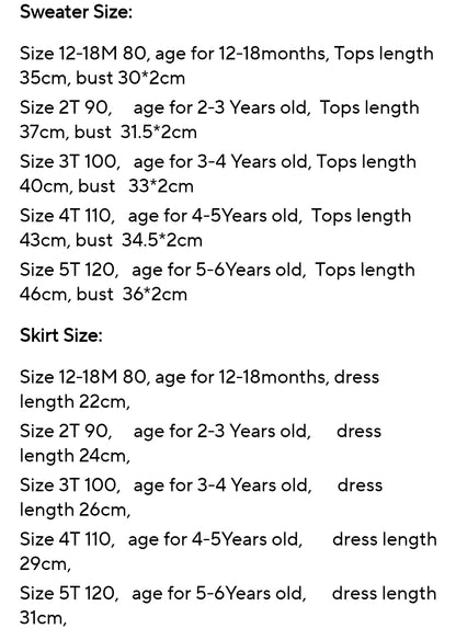 Sweater Skort sets (ready to ship)