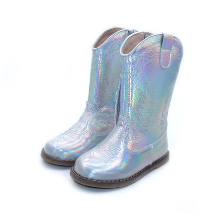 Kacey Metallic cowboy boots