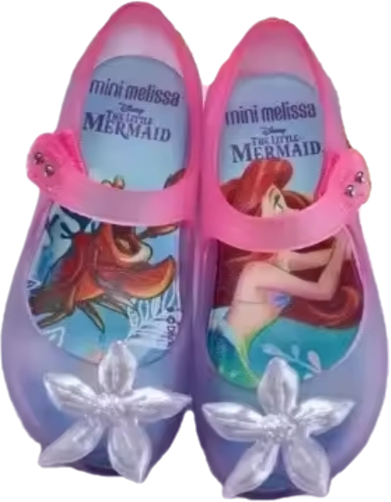 Mermaid princess jelly shoes