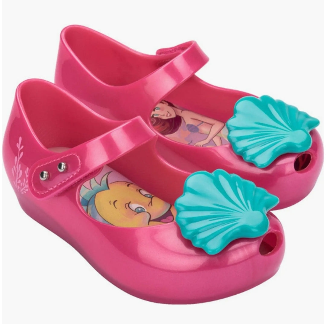 Mermaid princess jelly shoes