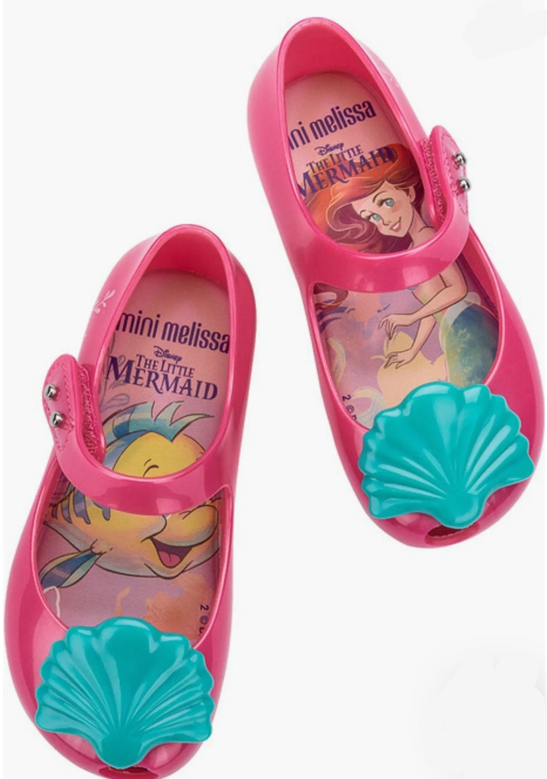 Mermaid princess jelly shoes