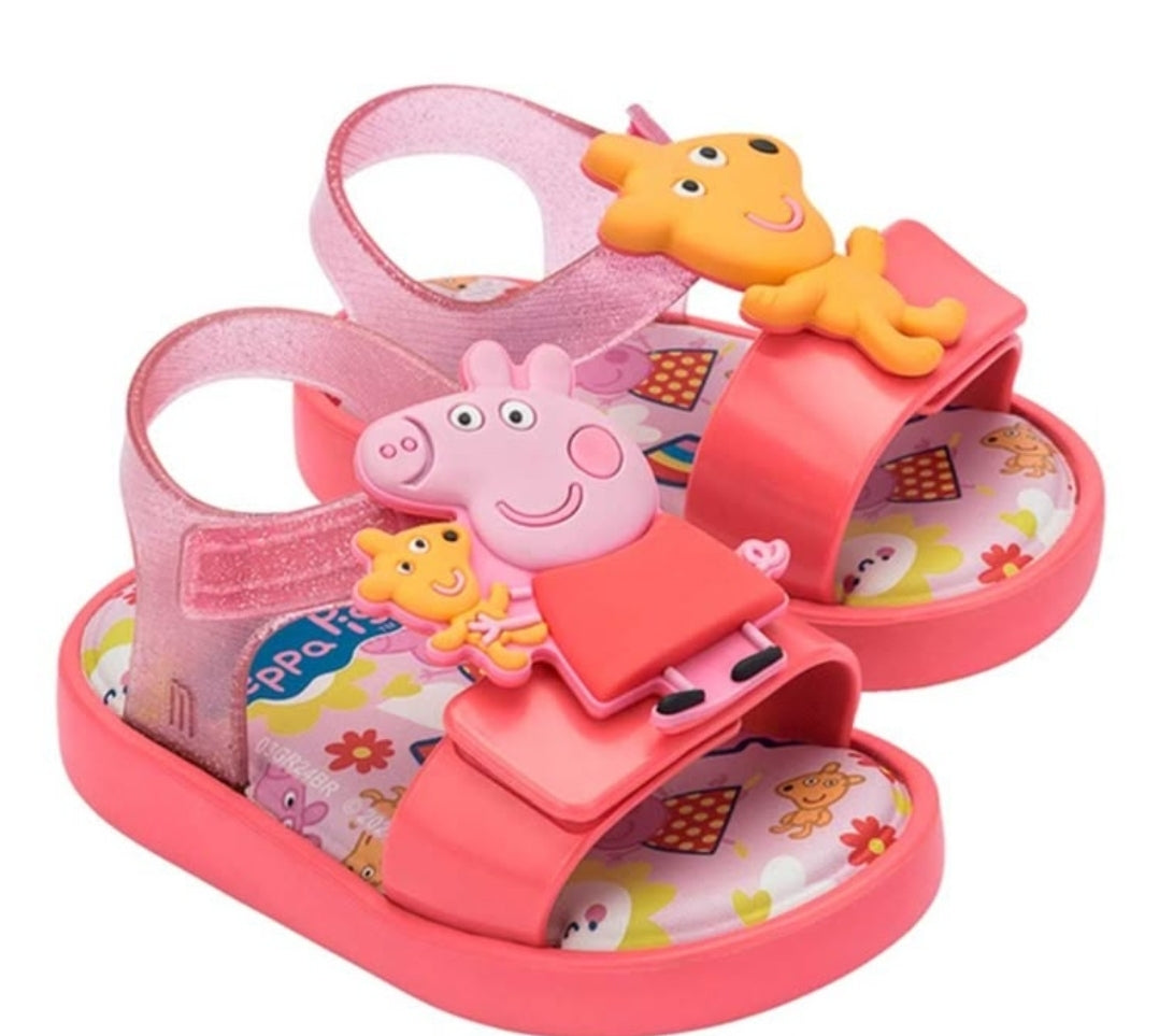 Peppa pig and magical mouse sandals