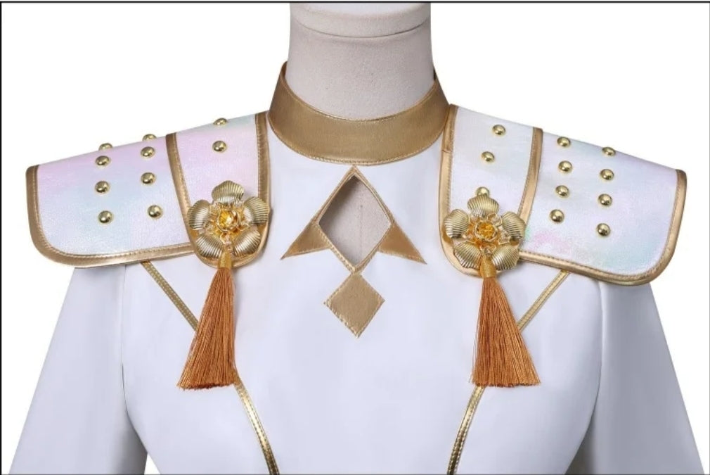 Kpop cosplay costume sets white