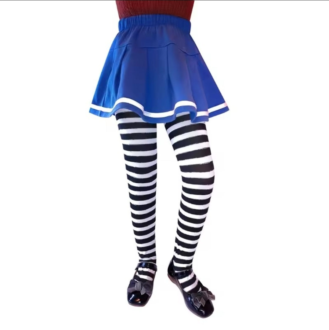 Striped tights