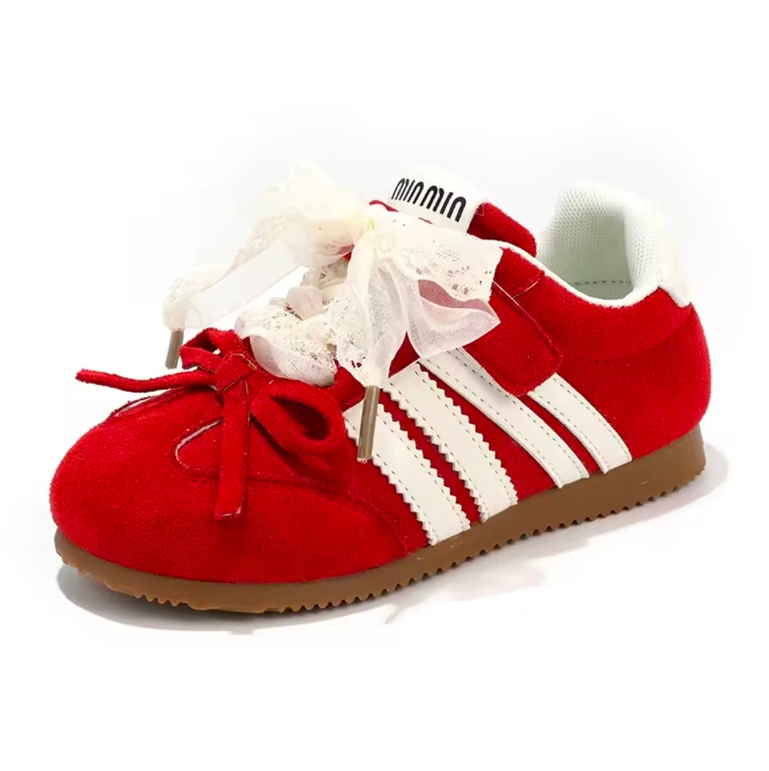 Suede Stripe Sneakers