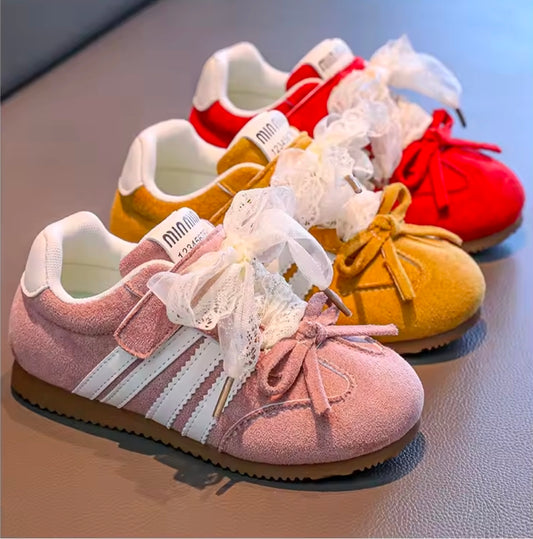 Suede Stripe Sneakers