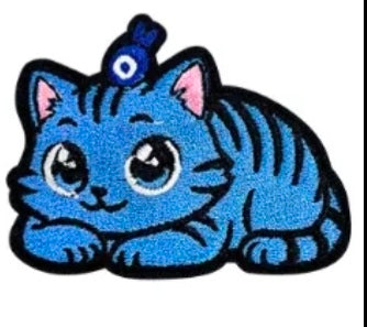 Chenille patches for personalized denim jacket