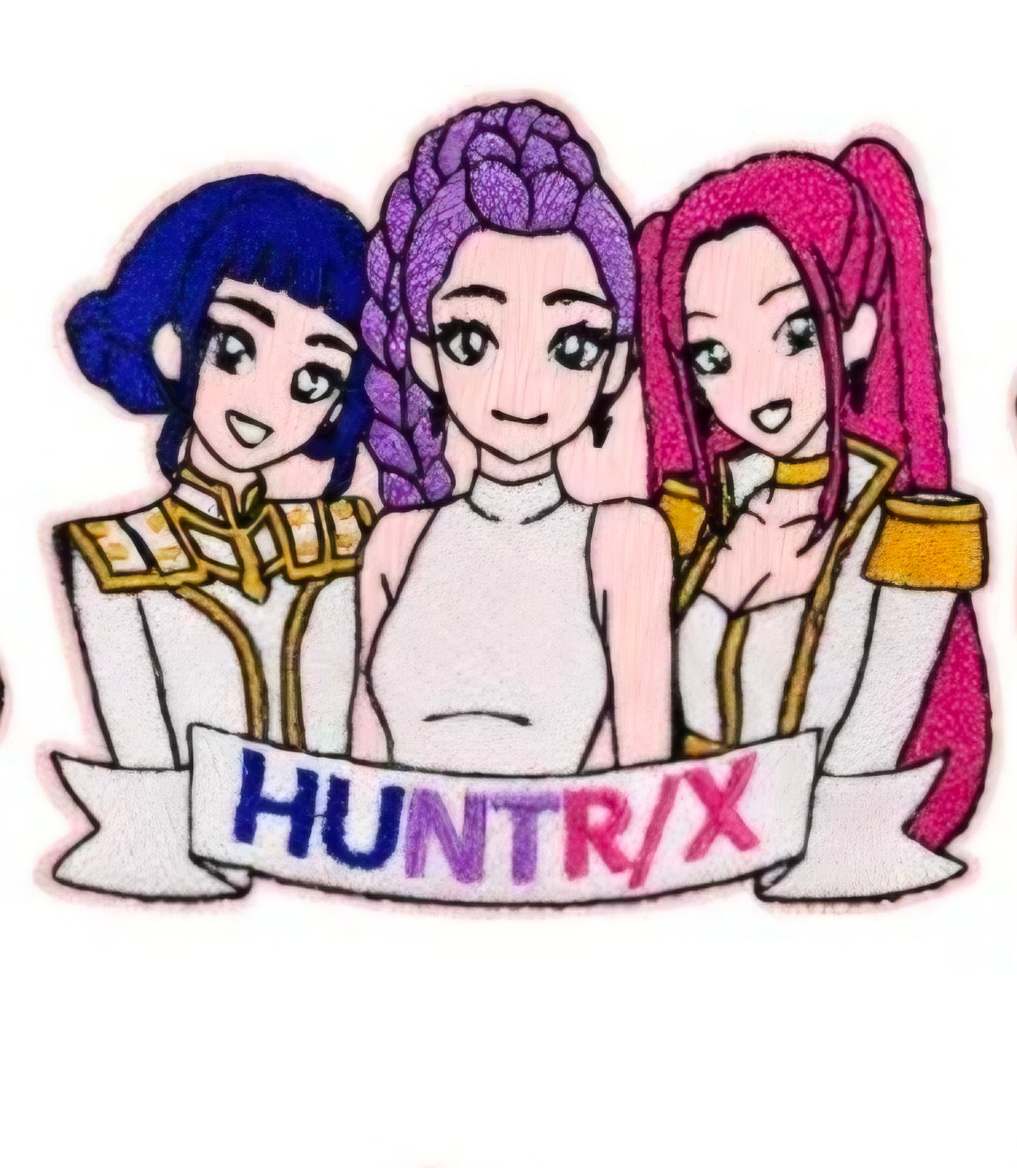 Chenille patches for personalized denim jacket