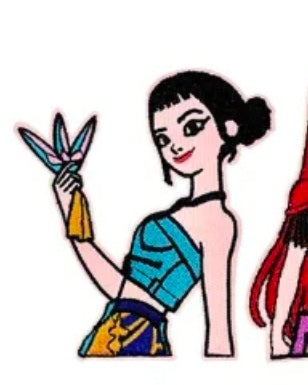 Chenille patches for personalized denim jacket