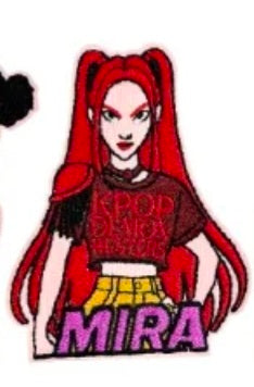 Chenille patches for personalized denim jacket