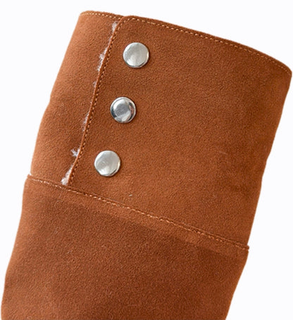 Alpine Sherpa foldover boots