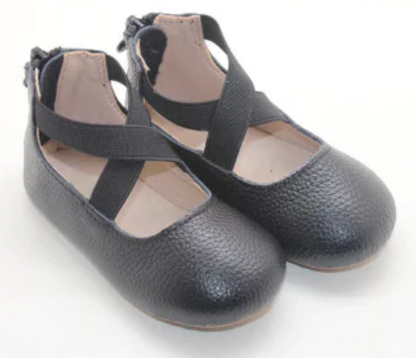 Greta Ballet Flat zippered back
