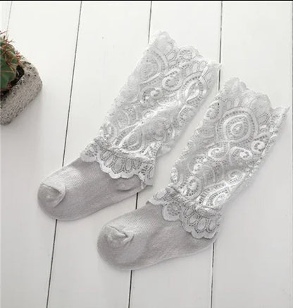 Wednesday lace socks