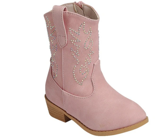 Blush Baby Rodeo Boots RTS
