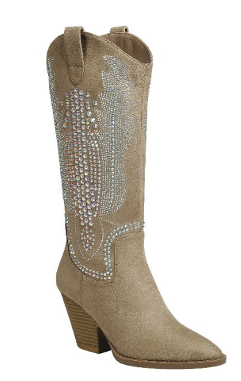 Diamond Dust Women's Western Rhinestone Boots