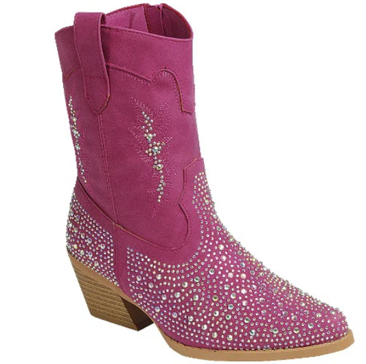 Rhinestone Rodeo Queen Boots - Baby RTS
