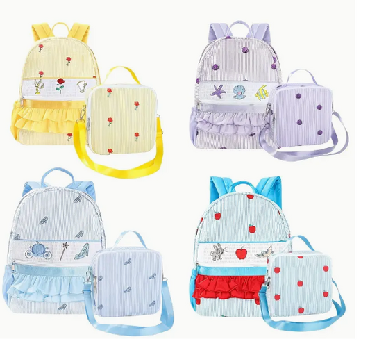 Princess Backpack and lunch bag