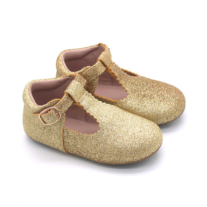 Tbar Shimmer & glitter mary janes