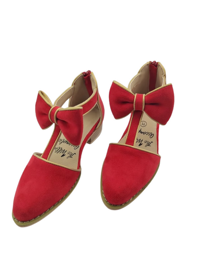 Scarlet sweetheart heels - Ready to ship