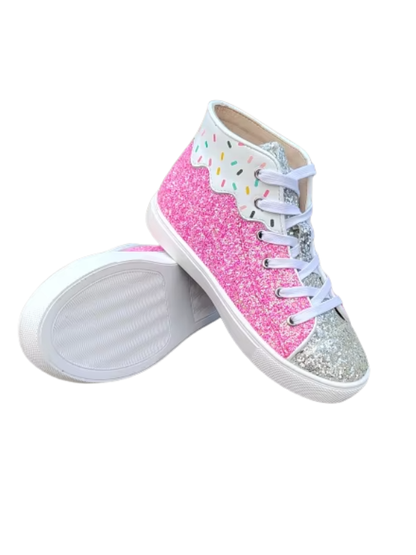 Sprinkle Glitter Hi Top Sneaker pre-order