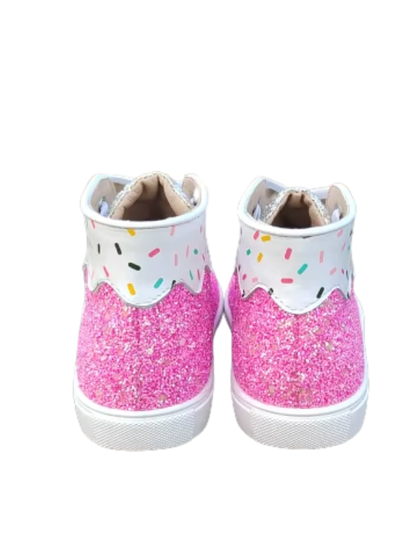 Sprinkle Glitter Hi Top Sneaker pre-order