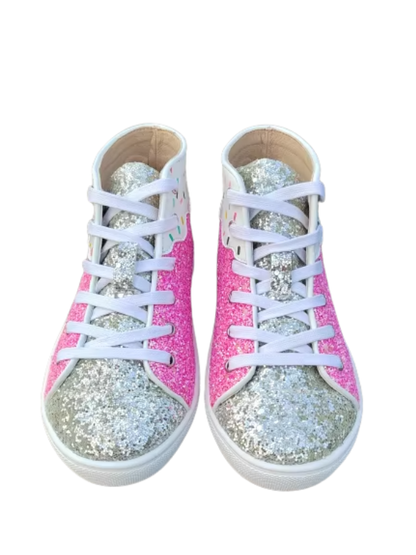 Sprinkle Glitter Hi Top Sneaker pre-order