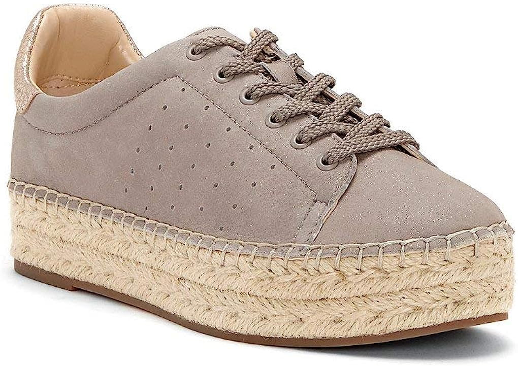 Vince Camuto Jinnie Espadrille Sneaker, Silver Grey Starlight/Andorra - 9.5M