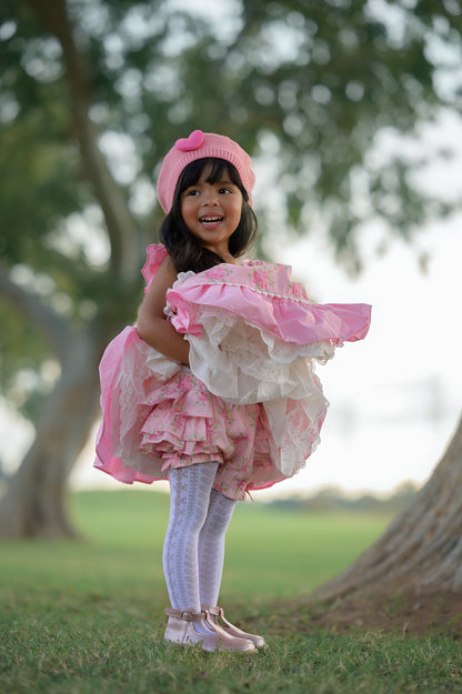 Amore heart contrast beret