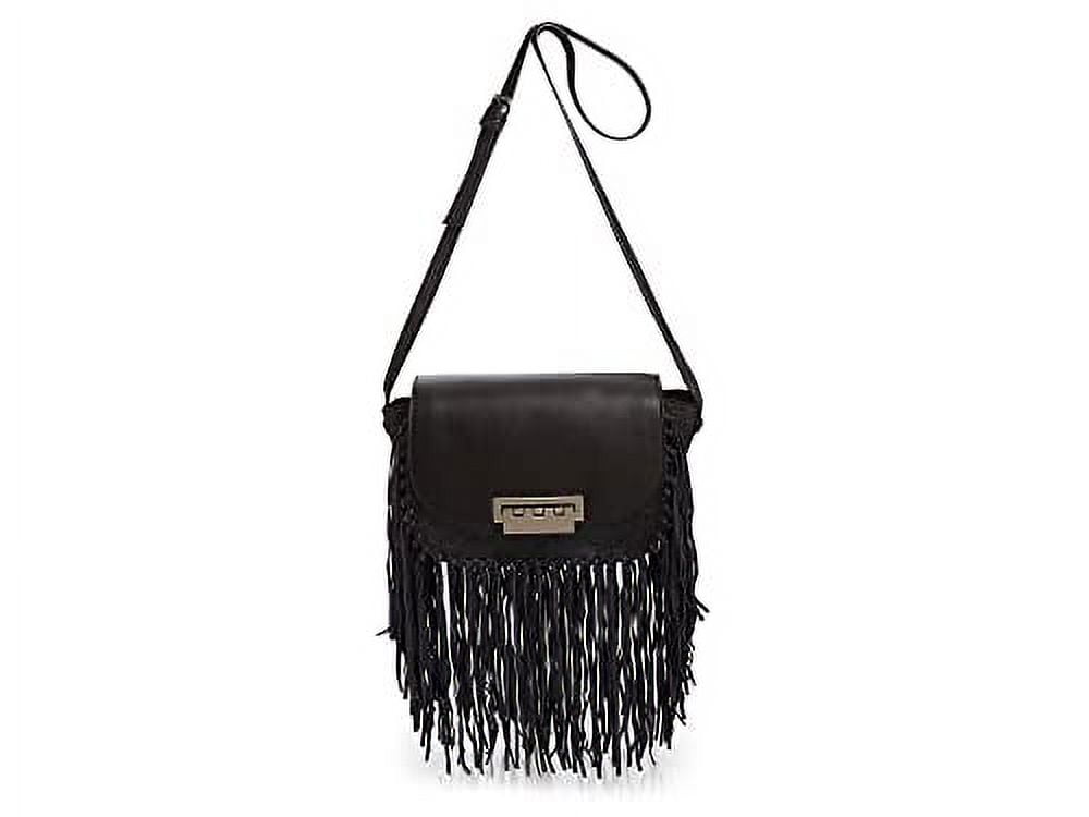 Zac Posen Eartha Iconic Accordion Metallic Fringe
