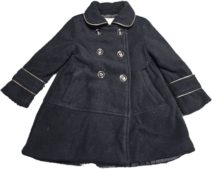 copper key black fleece coat girl black 2/3