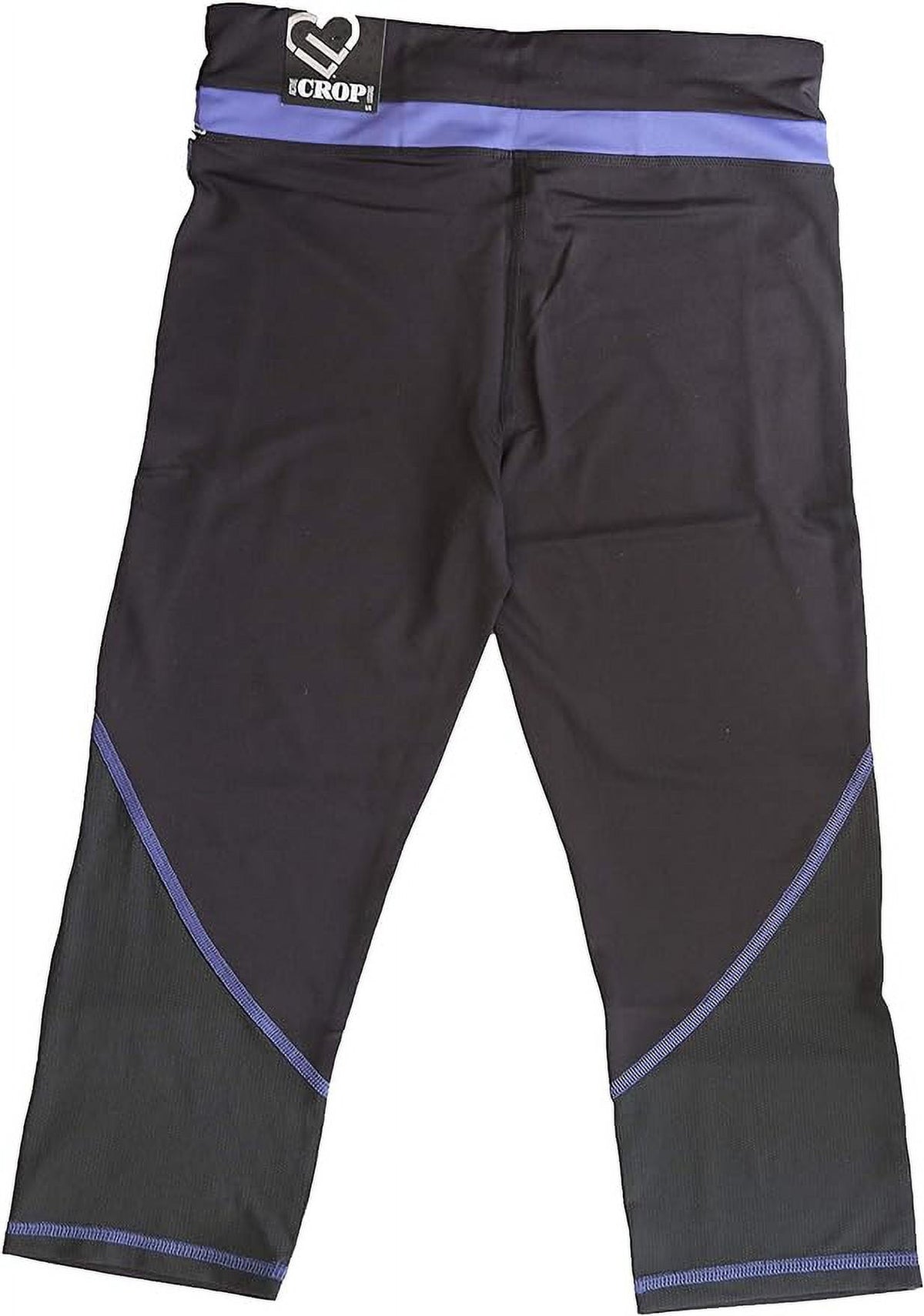 Aeropostale Body Mapped Crop Leggings, Purple, Large