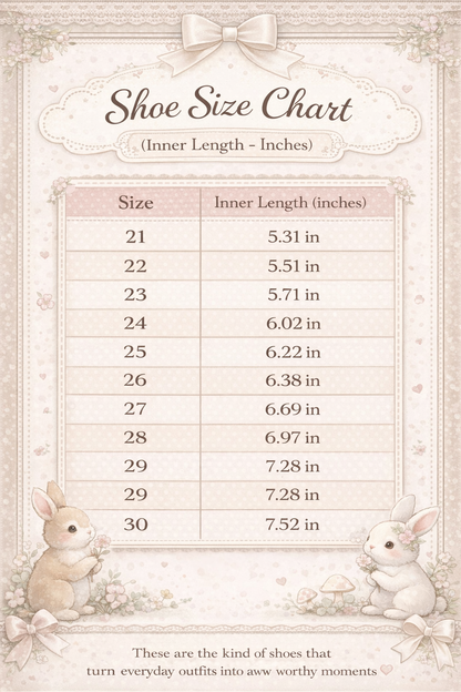 Bunny belle Mary Janes RTS