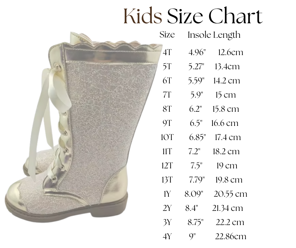 Goldie scallop lace boots