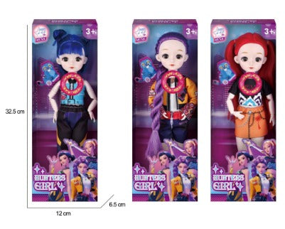Kpop demon hunter singing dolls 3 piece set