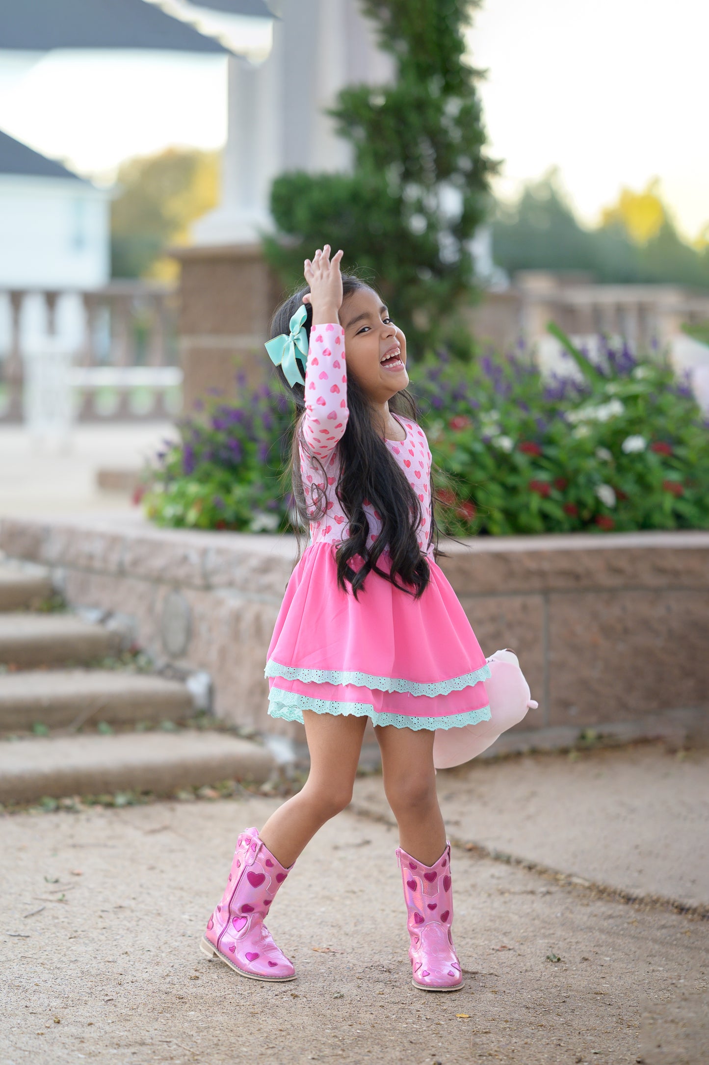 Love Story Embroidered heart cowboy boots pre-order