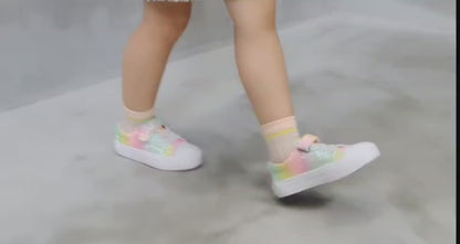 Cotton Candy sparkle sneakers pre order