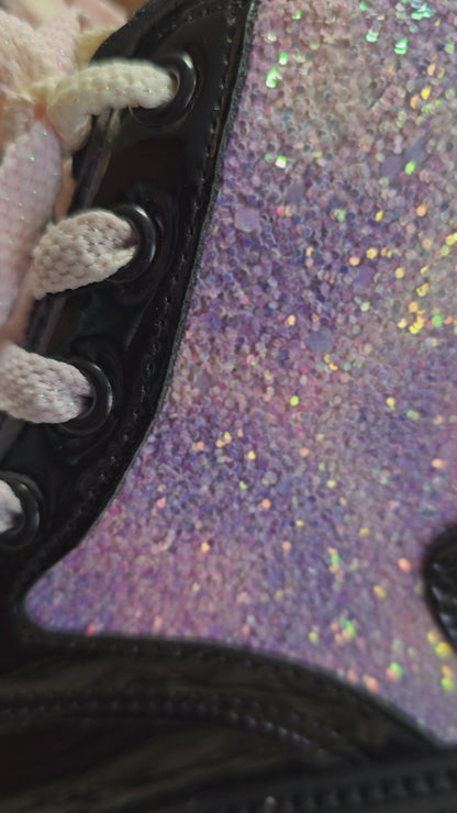 Cosmic cutie combat boots