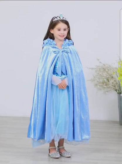 Princess hooded cape (solid)