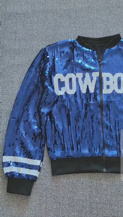 DCC cowboy sequin bling jacket - Adult