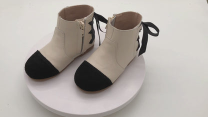 Marie ribbon ankle boot