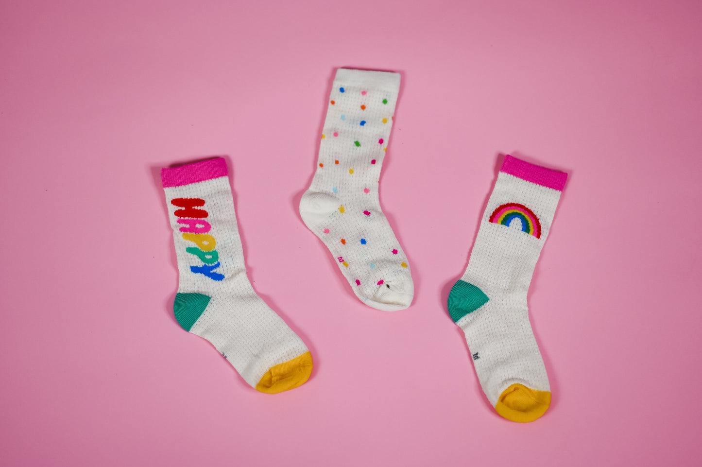 Happy Rainbow socks