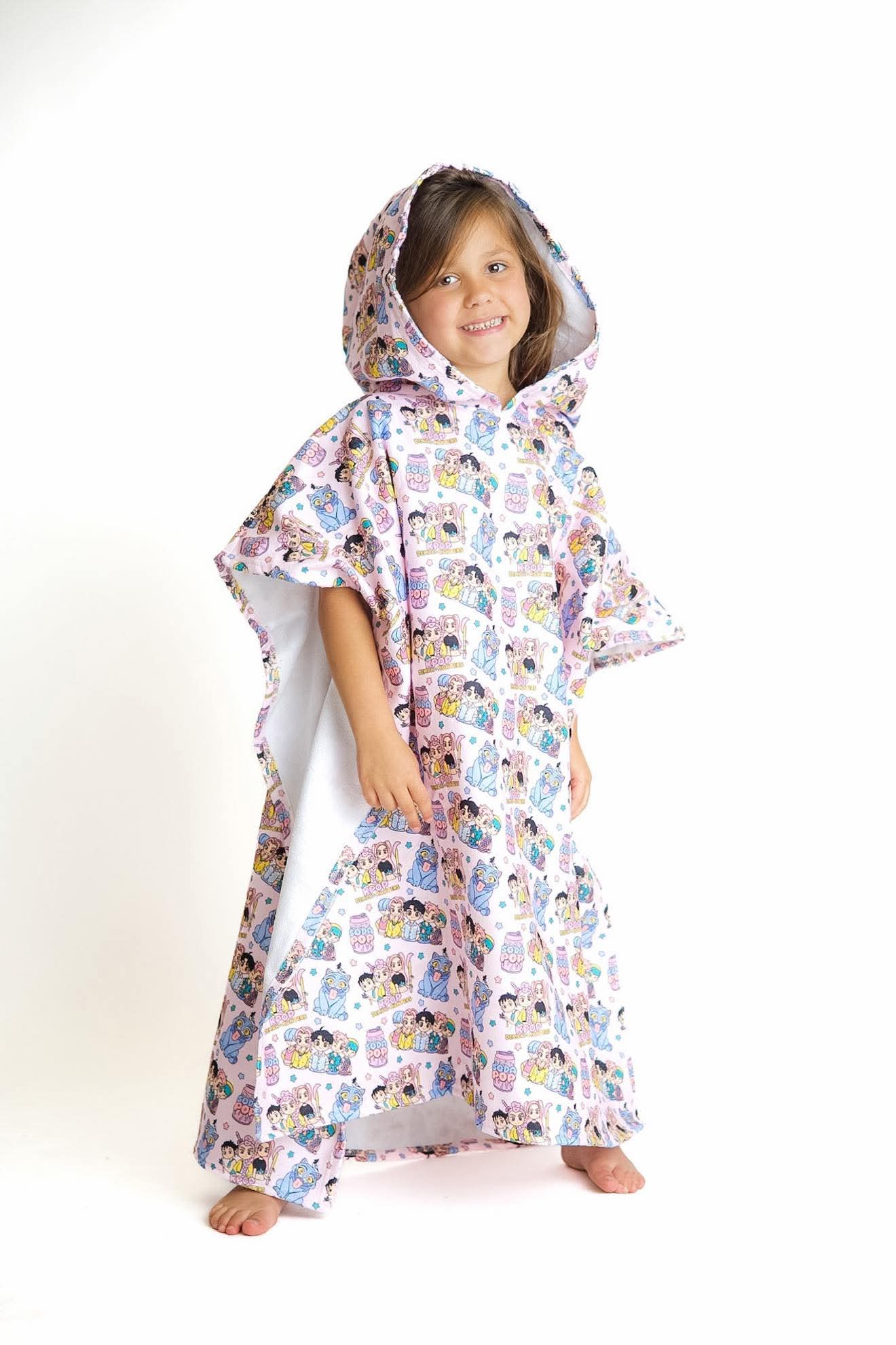 Hooded beach towels